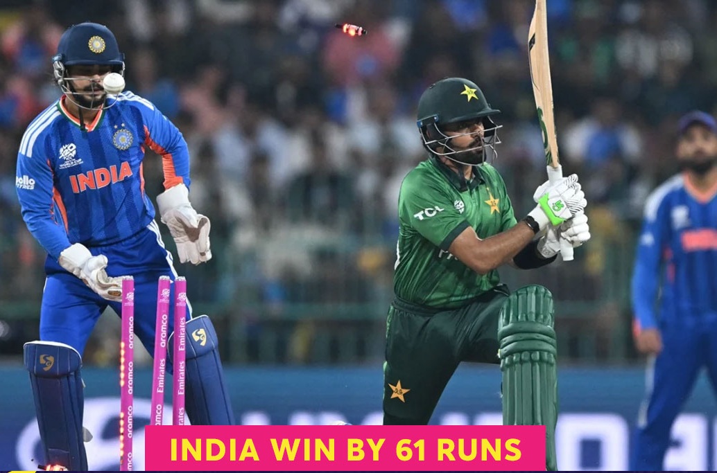 India vs Pakistan t20 : India Roars to Glory: 61-Run Triumph Over Pakistan! 🇮🇳🔥